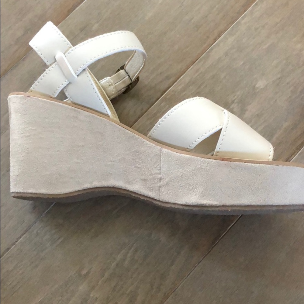 White wedges perfect for spring